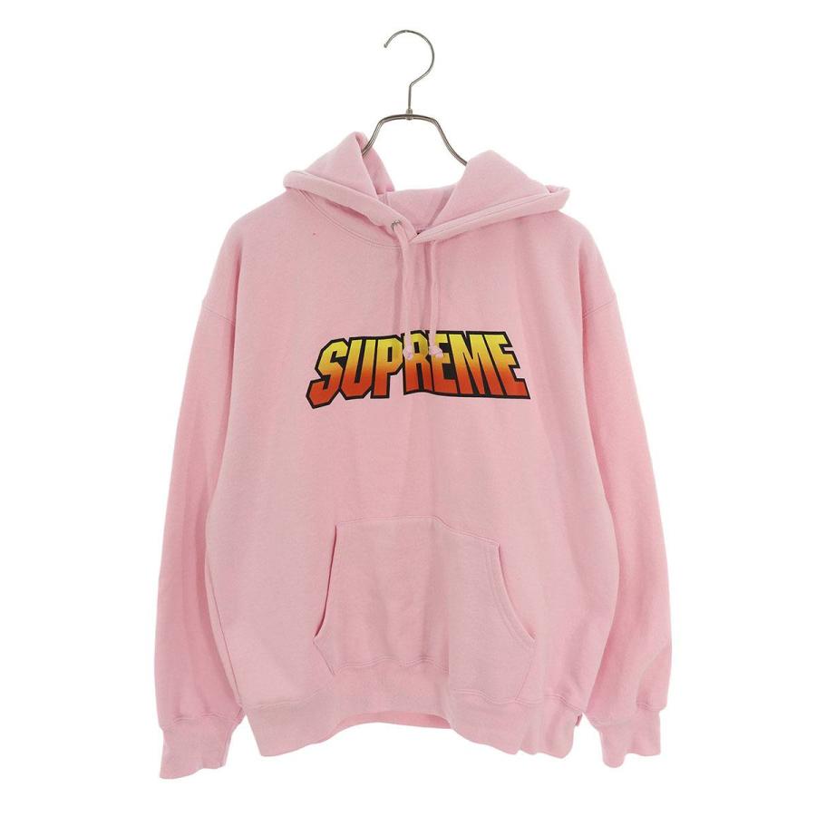 シュプリーム パーカー サイズ:M プルオーバーフロントロゴパーカー  