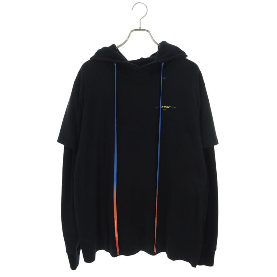 オフホワイト OFF-WHITE 19AW OMAB033F19185010 サイズ:M バックアロー 