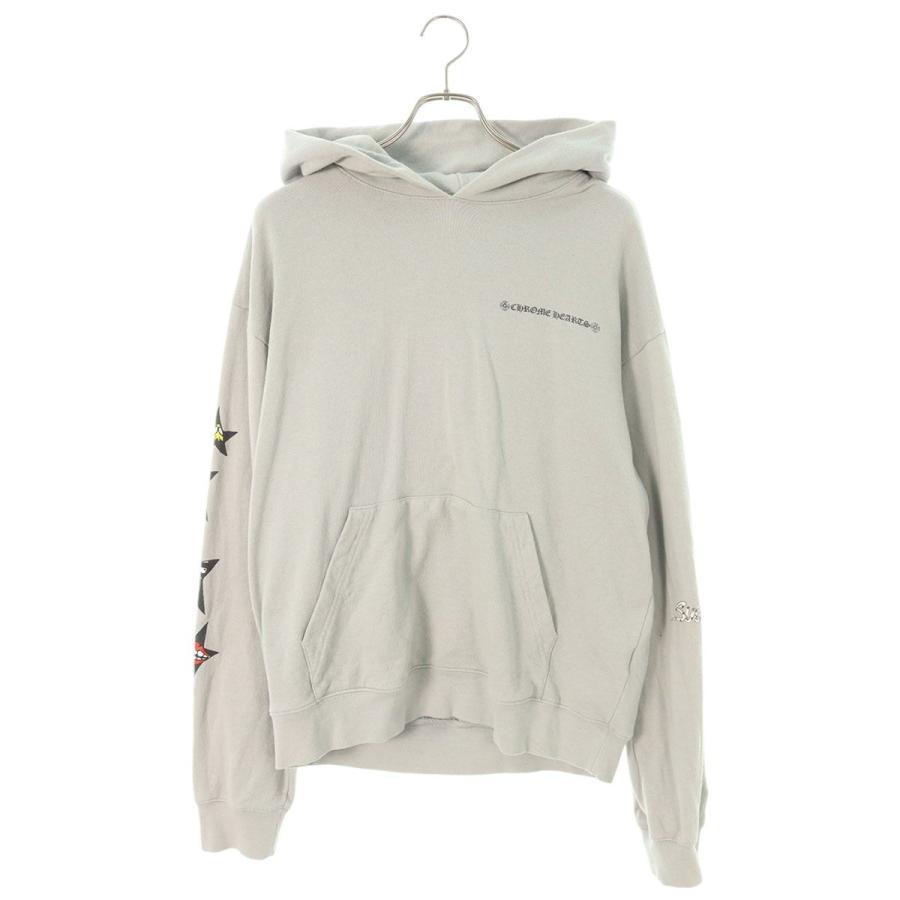クロムハーツ パーカー サイズ:L MATTY BOYバックプリントプルオーバー 