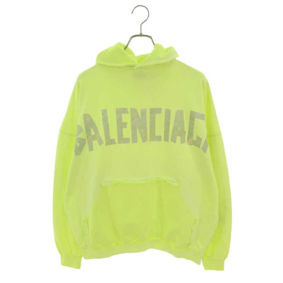 BALENCIAGA バレンシアガ パーカー 23SS 744190 TOVB1 サイズ:1 テープ 