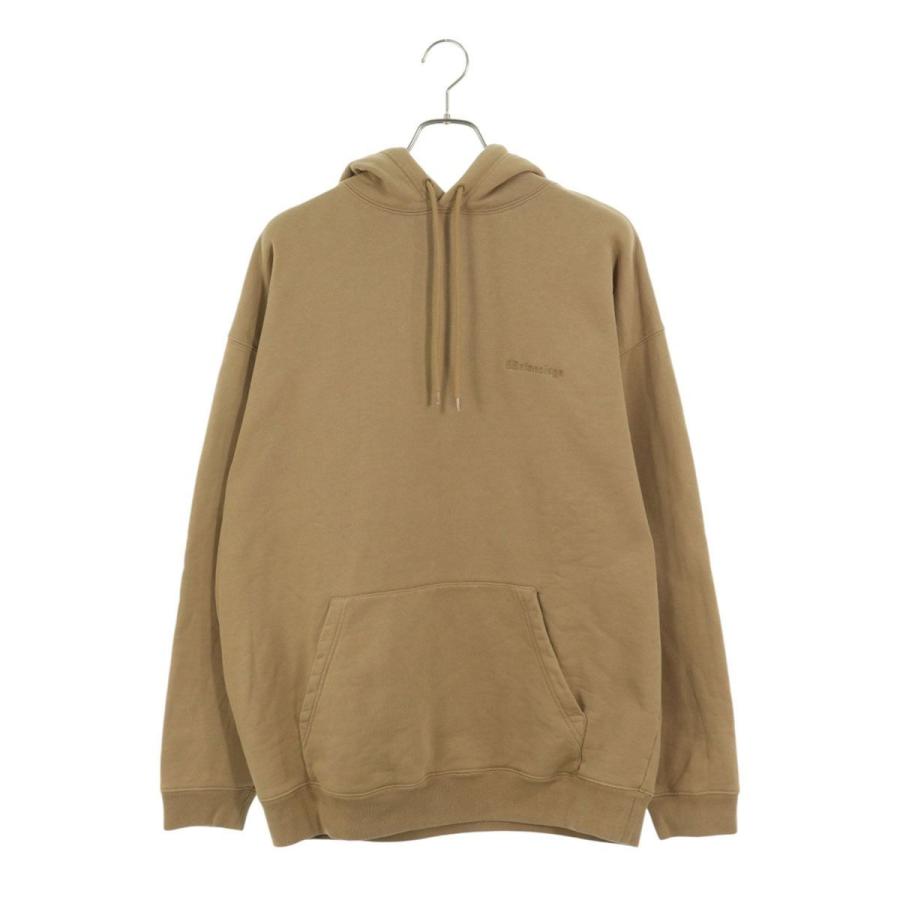 バレンシアガ サイズ:M  570811 TKVB5 ロゴ刺繍プルオーバーパーカー 中古 SB01 BALENCIAGA（バレンシアガ） サイズ:M 570811 TKVB5 ロゴ刺繍プル
