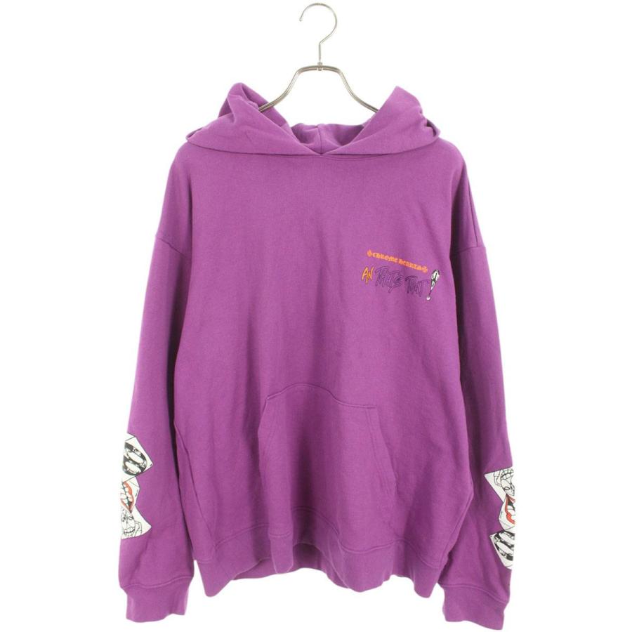 クロムハーツ サイズ:XXL  PPO I WANT MORE NOT LESS HD PLVR MATTY BOYプリントプルオーバーパーカー 中古 SS13 CHROME HEARTS（クロムハーツ） パーカー サイズ:XXL PPO I WANT MORE