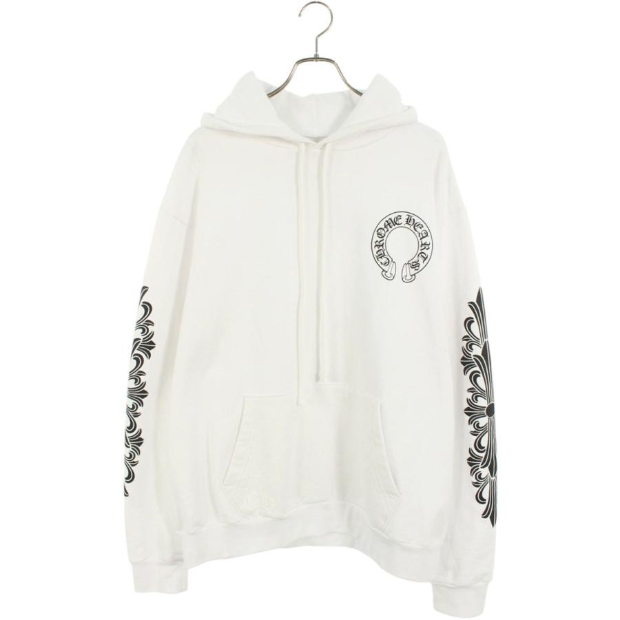 CHROME HEARTS クロムハーツ パーカー サイズ:L 袖フローラル CHROME HEARTS クロムハーツ パーカー サイズ:L 袖フローラル