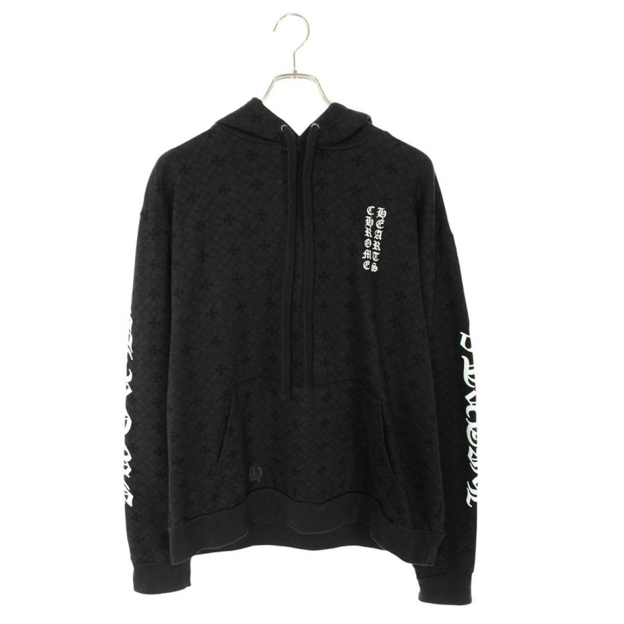 CHROME HEARTS クロムハーツ パーカー サイズ:M CHプラス総柄プリント  