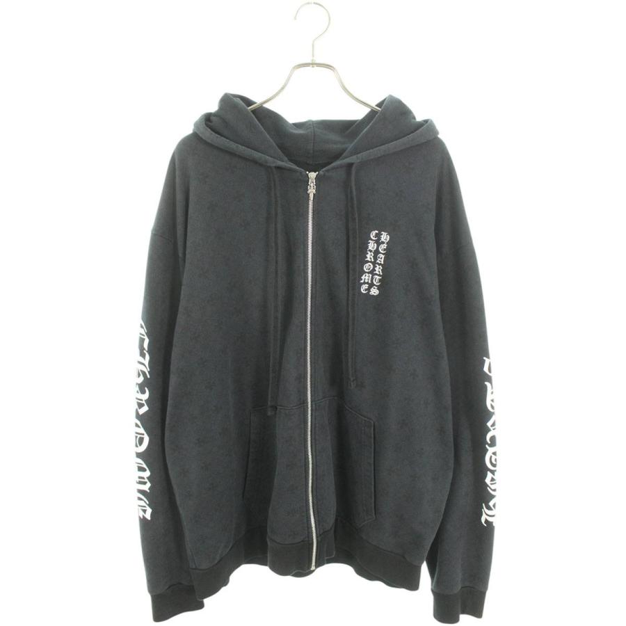 CHROME HEARTS クロムハーツ パーカー サイズ:XL CHクロス総柄 CHROME HEARTS クロムハーツ パーカー サイズ:XL CHクロス総柄