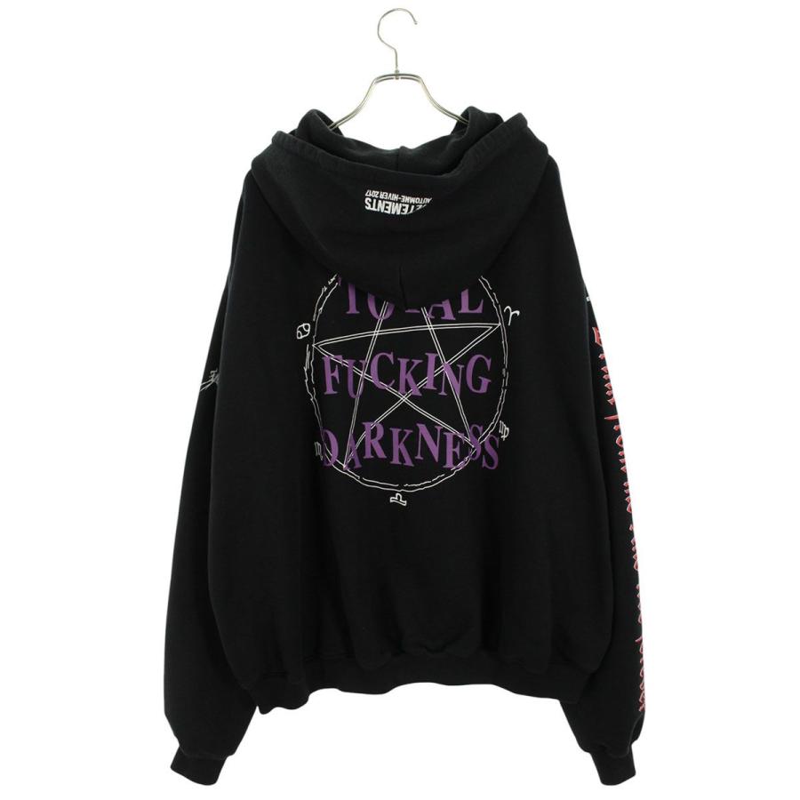 VETEMENTS ヴェトモン パーカー サイズ:S 16AW MH17TP17 トータル  