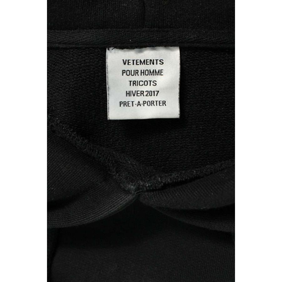 VETEMENTS ヴェトモン パーカー サイズ:S 16AW MH17TP17 トータル  