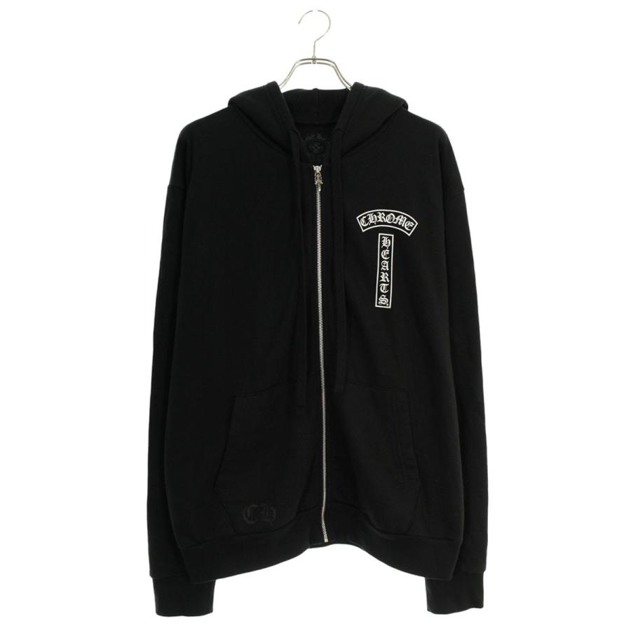 CHROME HEARTS クロムハーツ サイズ:M SWTSHRT HD ZIP ホースシュー 