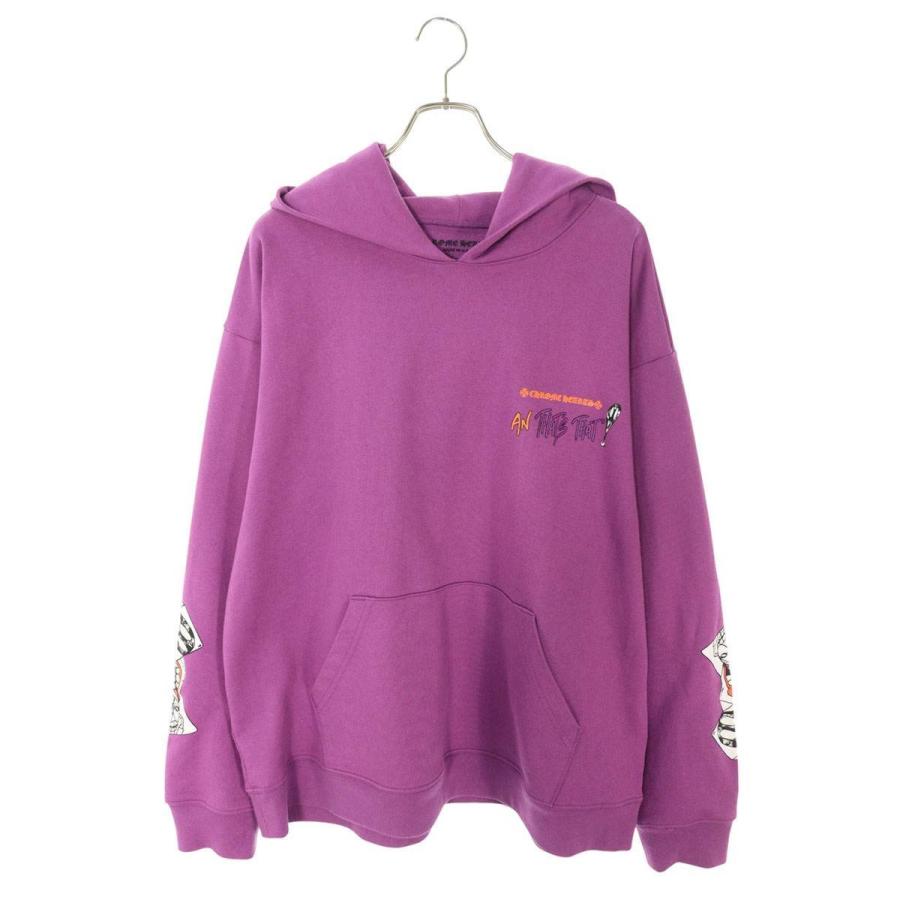 クロムハーツ サイズ:XXL  PPO I WANT MORE NOT LESS HD PLVR MATTY BOYプリントプルオーバーパーカー 中古 GZ11 CHROME HEARTS（クロムハーツ） サイズ:XXL PPO I WANT MORE NOT LESS