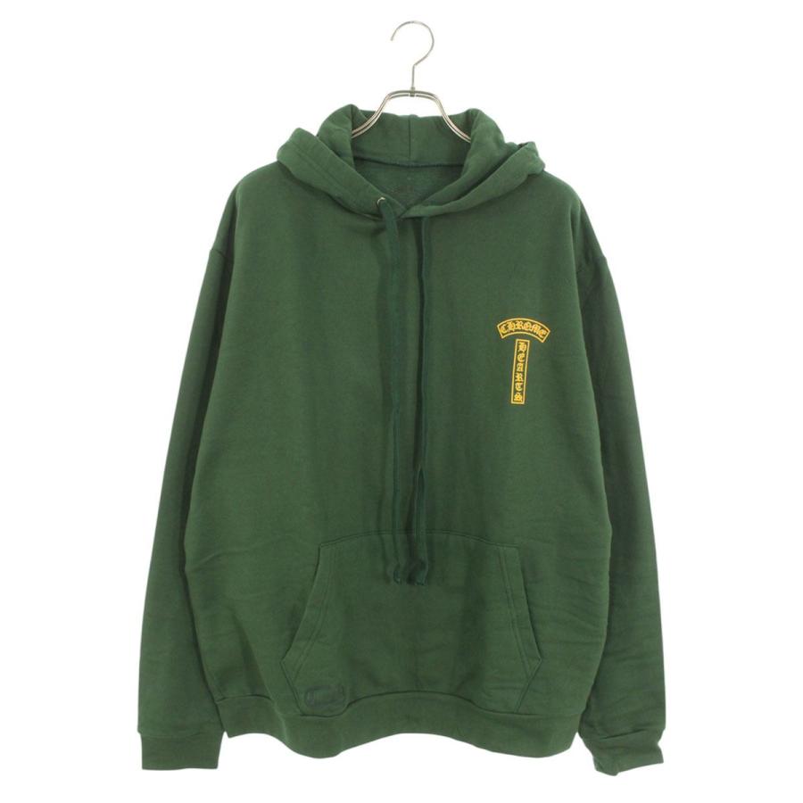 クロムハーツ サイズ:L  SWTSHRT PLV オンライン限定バックアーチロゴパーカー 中古 SJ02 CHROME HEARTS（クロムハーツ） パーカー サイズ:L SWTSHRT PLV