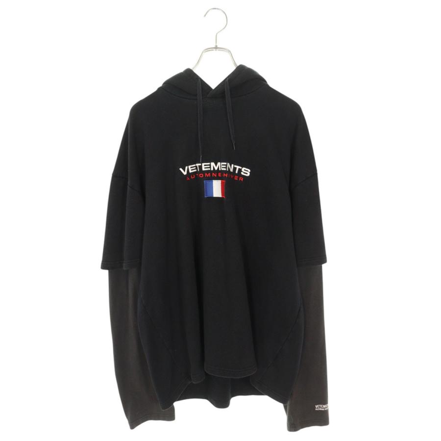 VETEMENTS ヴェトモン サイズ:S WAH18TR10 レイヤードプル