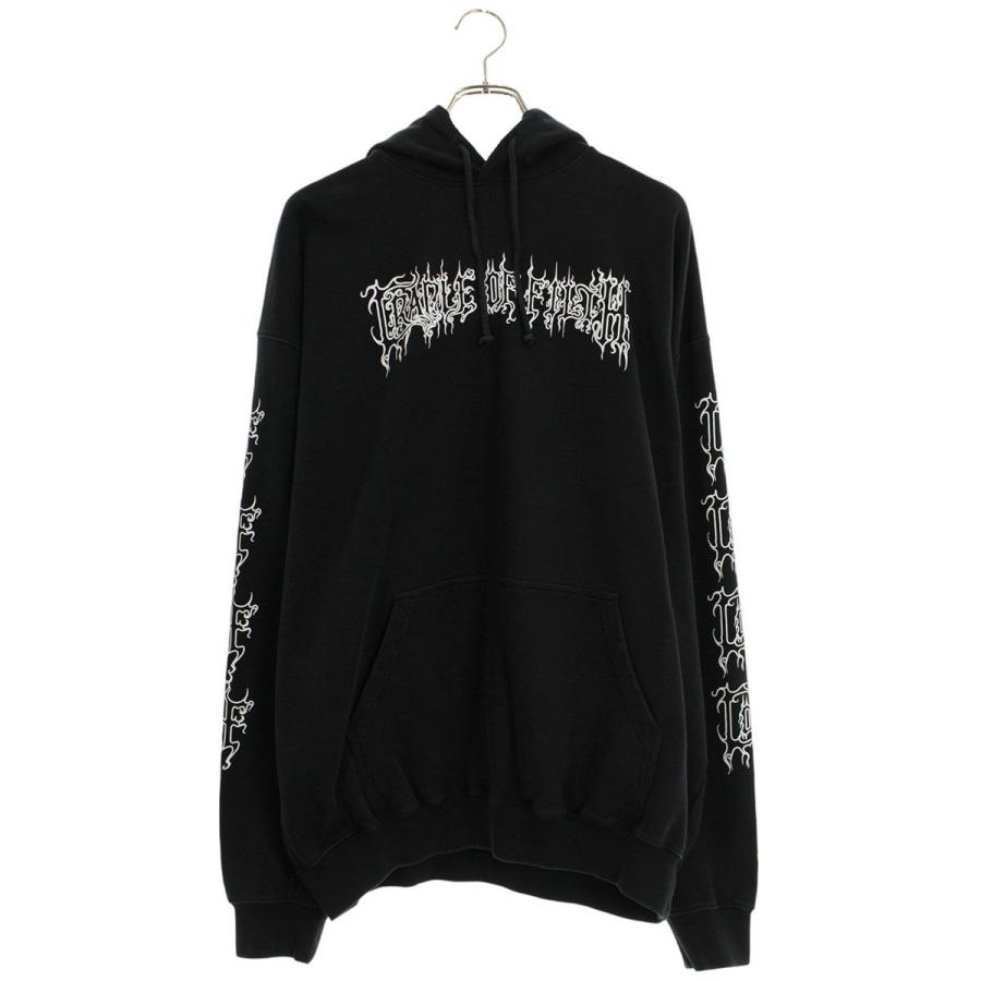 ヴェトモン サイズ:XS  25AW  UCF76HD100B COF LOGO OVERSIZEDプルオーバーパーカー 新古品 SS13 VETEMENTS（ヴェトモン） サイズ:XS 25AW UCF76HD100B COF LOGO