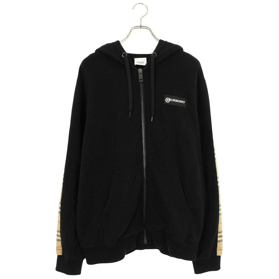 BURBERRYバーバリー切替ジップアップパーカーMサイズ