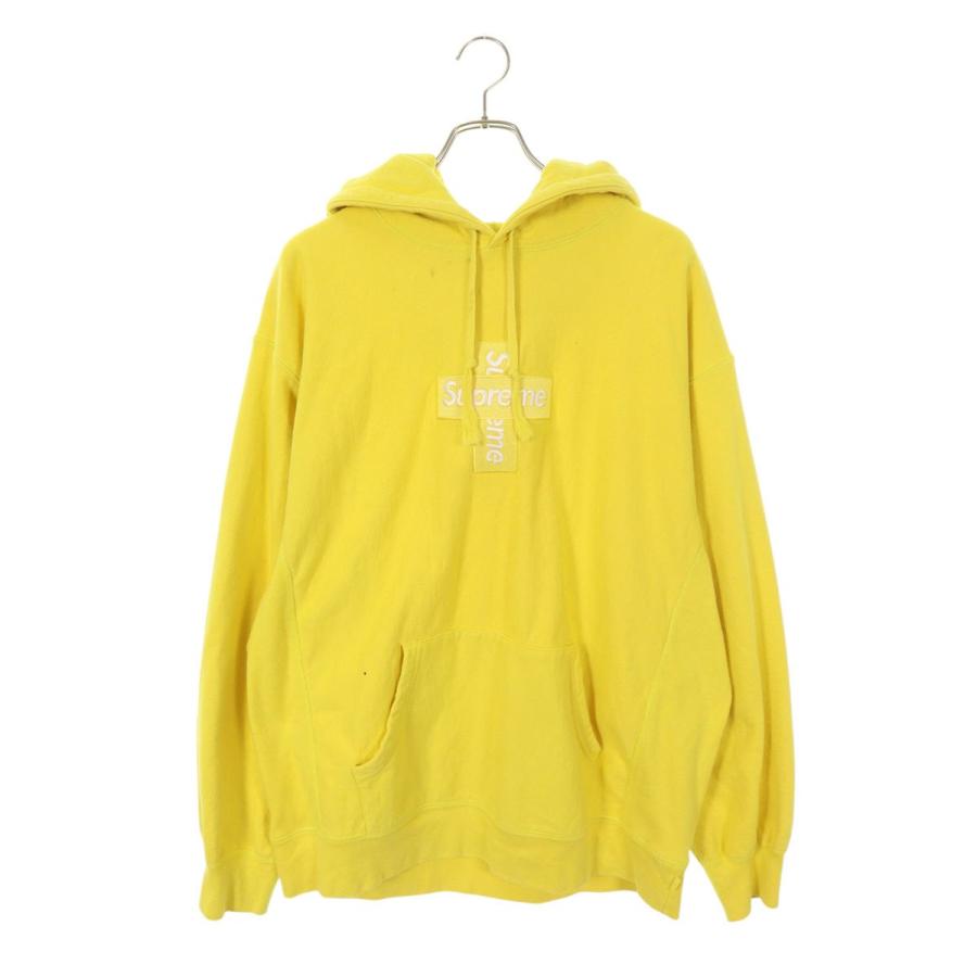 パーカー XL Cross Box Logo Hooded Sweatshirt Supreme（シュプリーム） パーカー サイズ:XL Cross Box Logo Hooded