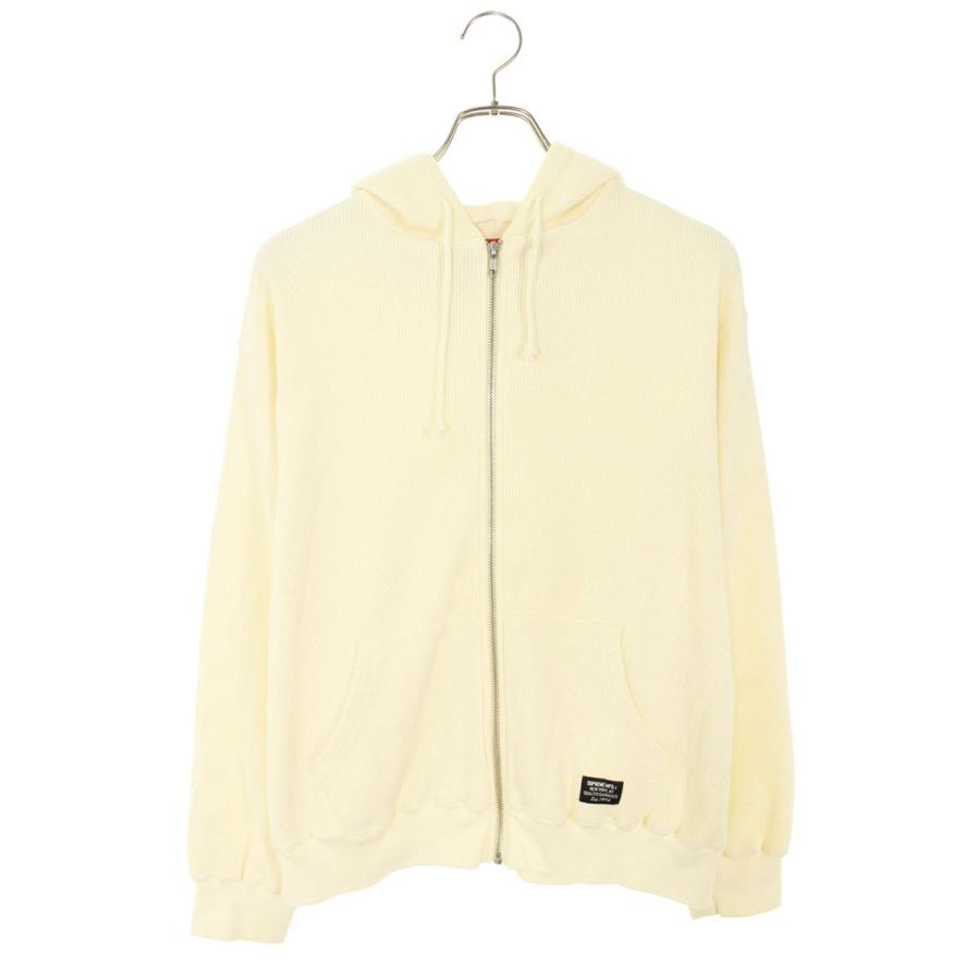 シュプリーム サイズ:S  24SS  Hooded Zip Up Thermal フードジップアップサーマルパーカー 中古 OM10 Supreme（シュプリーム） パーカー サイズ:S 24SS Hooded Zip Up