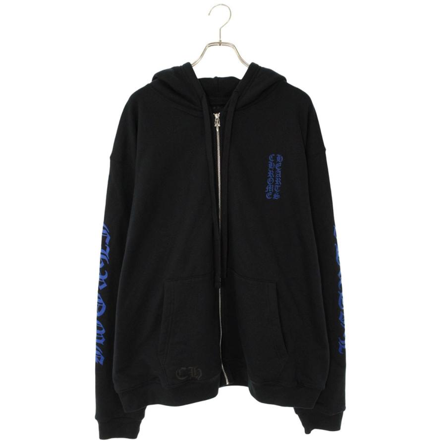 CHROME HEARTS（クロムハーツ） パーカー サイズ:XL THRML HD ZIP 裏地