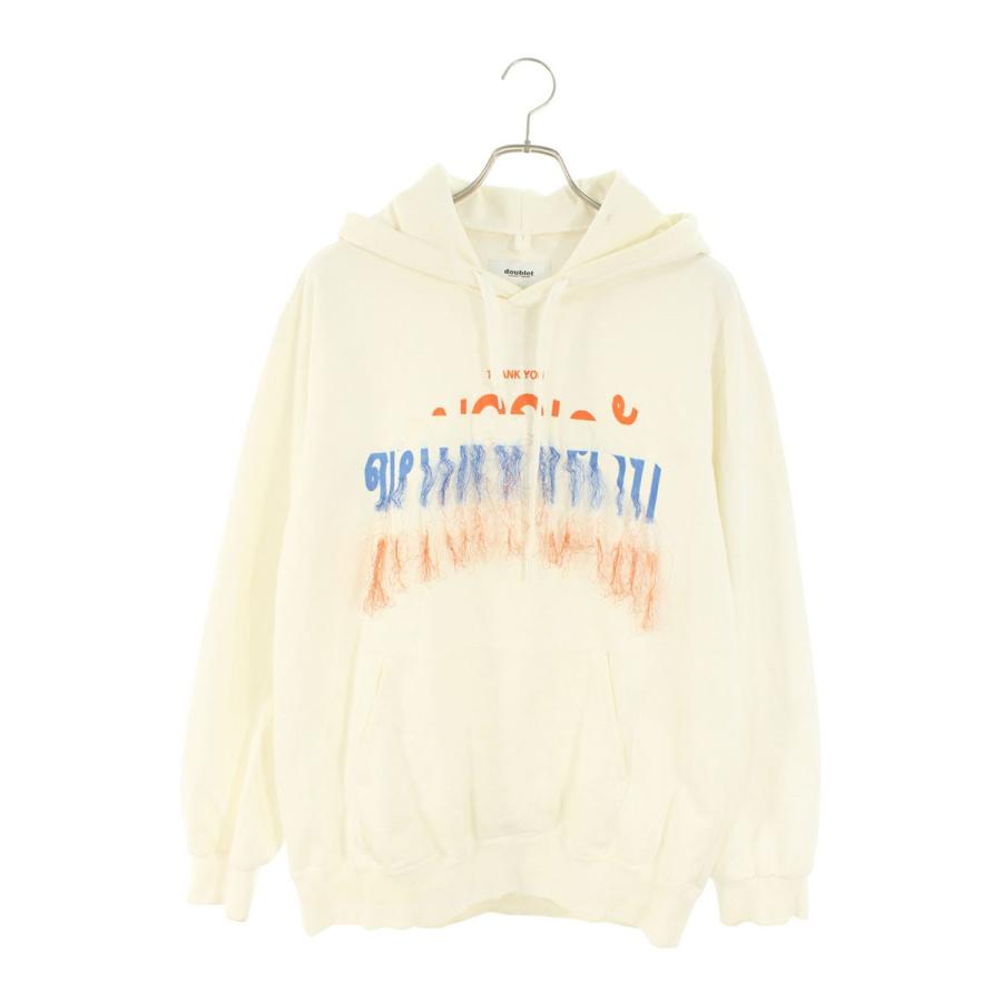 ダブレット サイズ:M  20AW35CS165 フリンジプルオーバーパーカー 中古 BS99 doublet（ダブレット） サイズ:M 20AW35CS165 フリンジプルオーバー