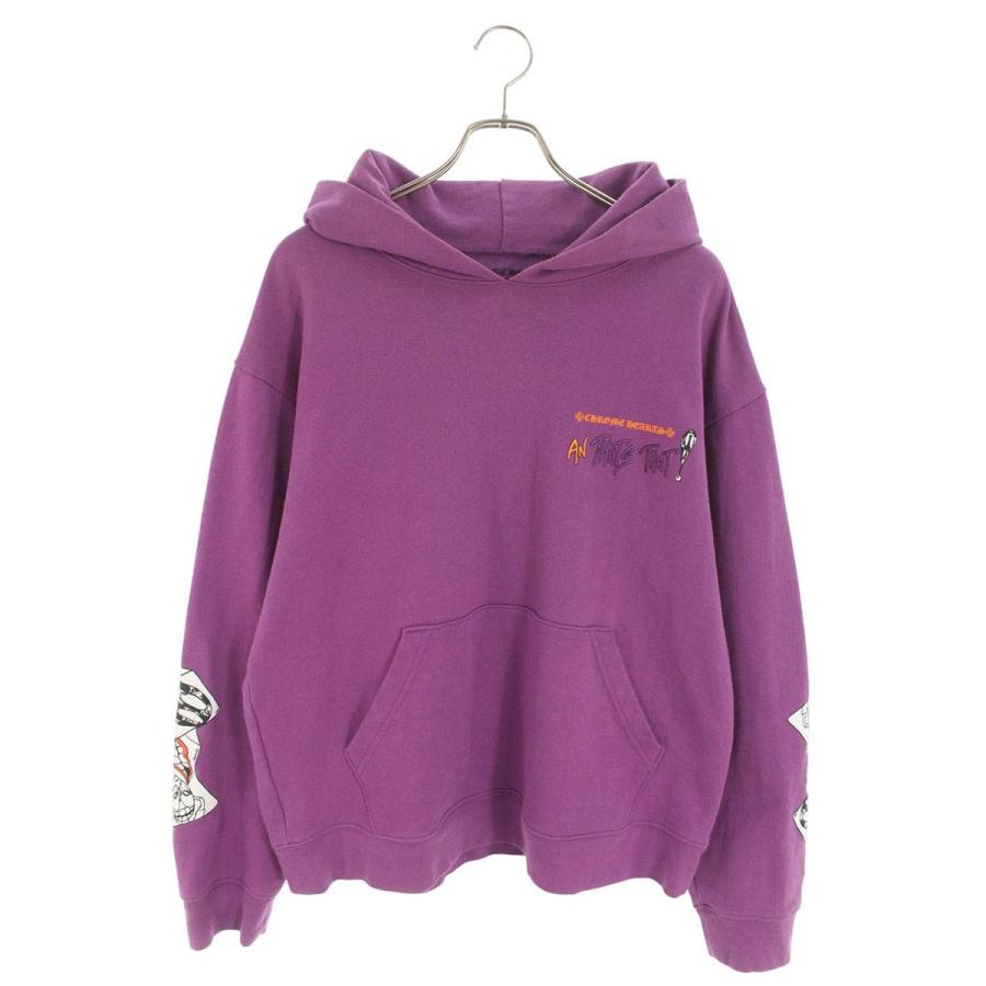 CHROME HEARTS（クロムハーツ） パーカー サイズ:L PPO I WANT MORE