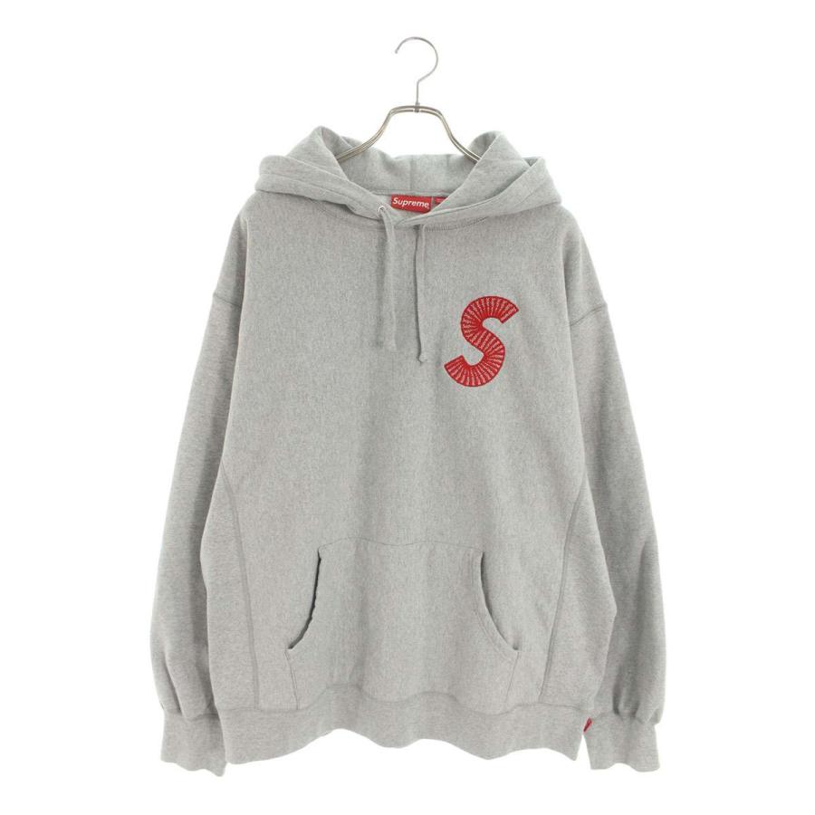 シュプリーム サイズ:XL  20AW  S Logo Hooded Sweatshirt S字ボックスロゴパーカー 中古 BS99 Supreme（シュプリーム） サイズ:XL 20AW S Logo Hooded Sweatshirt S
