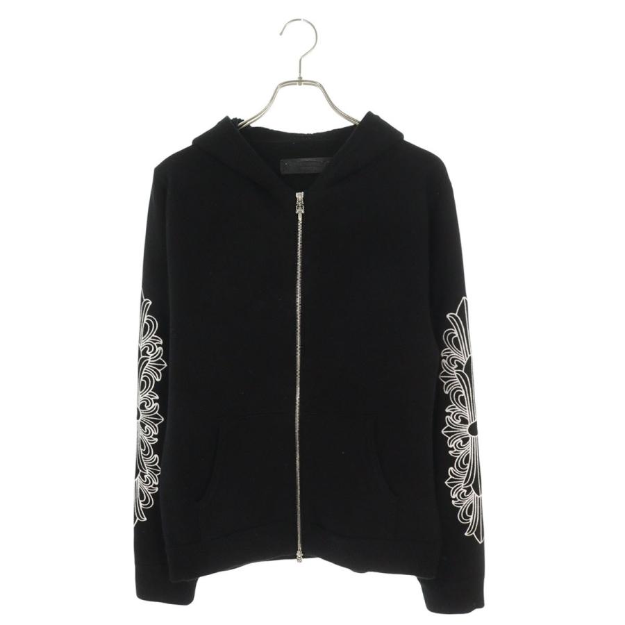 CHROME HEARTS（クロムハーツ） サイズ:M 袖フローラル刺繍カシミア