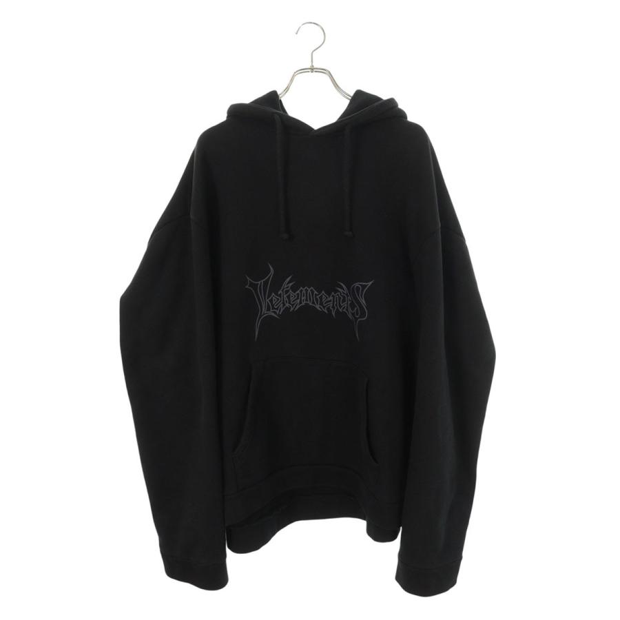 VETEMENTS（ヴェトモン） パーカー 15AW Metal Logo Hoodie メタルロゴ