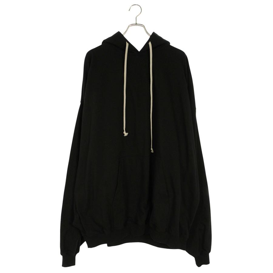 リックオウエンス  26SS  RU01F2288BA HUN HOODIEビッグシルエットパーカー メンズ UNI Rick Owens（リック・オウエンス） パーカー サイズ:UNI 26SS