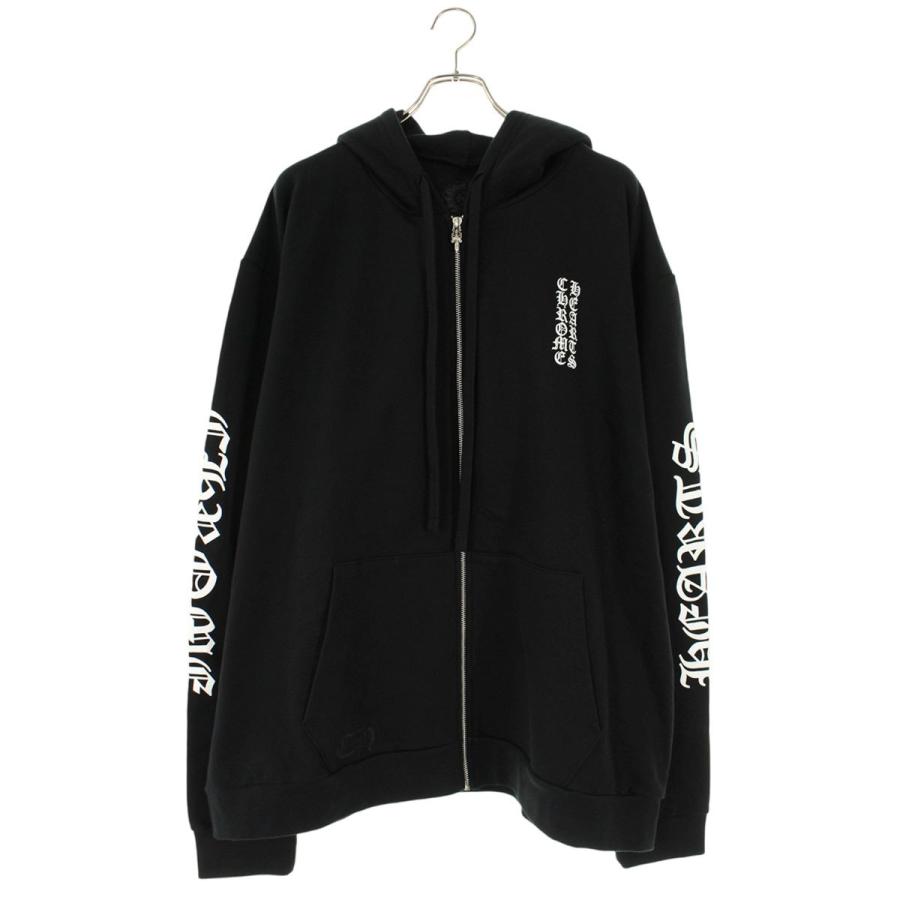CHROME HEARTS（クロムハーツ） サイズ:XXL SWTSHRT HD ZIP アームロゴ
