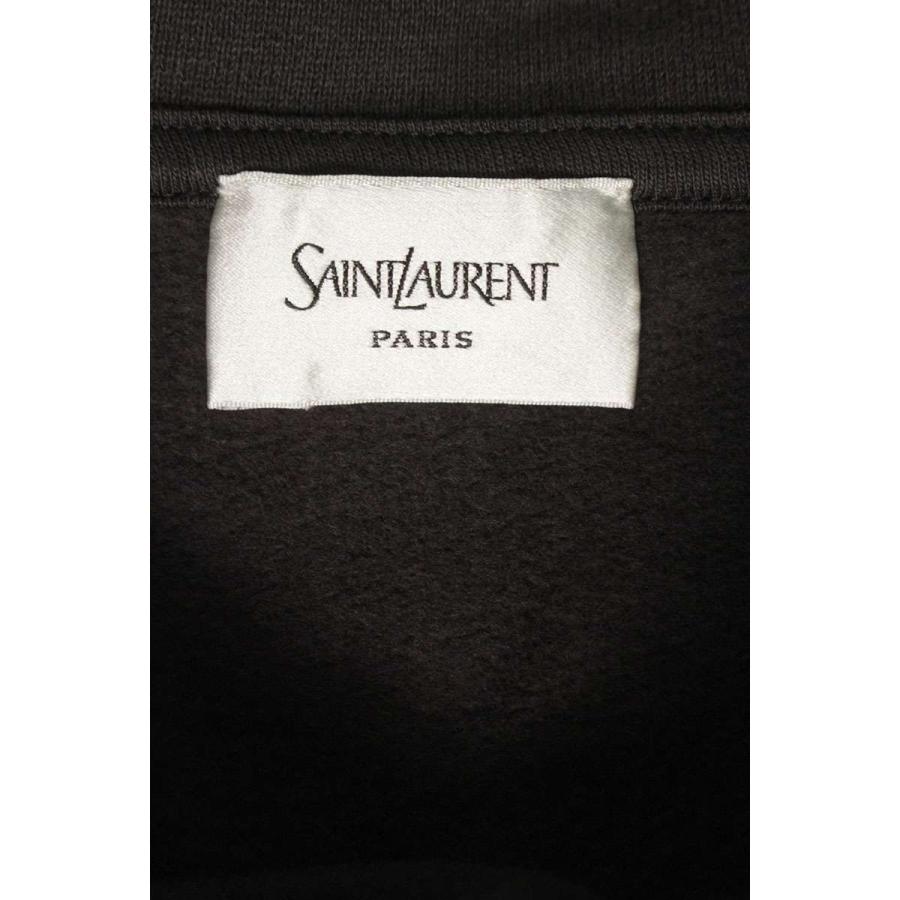 サンローランパリ  818537 Y36SW ロゴ刺繍プルオーバーパーカー メンズ M SAINT LAURENT サンローランパリ パーカー サイズ:L 818537 Y36SW ロゴ