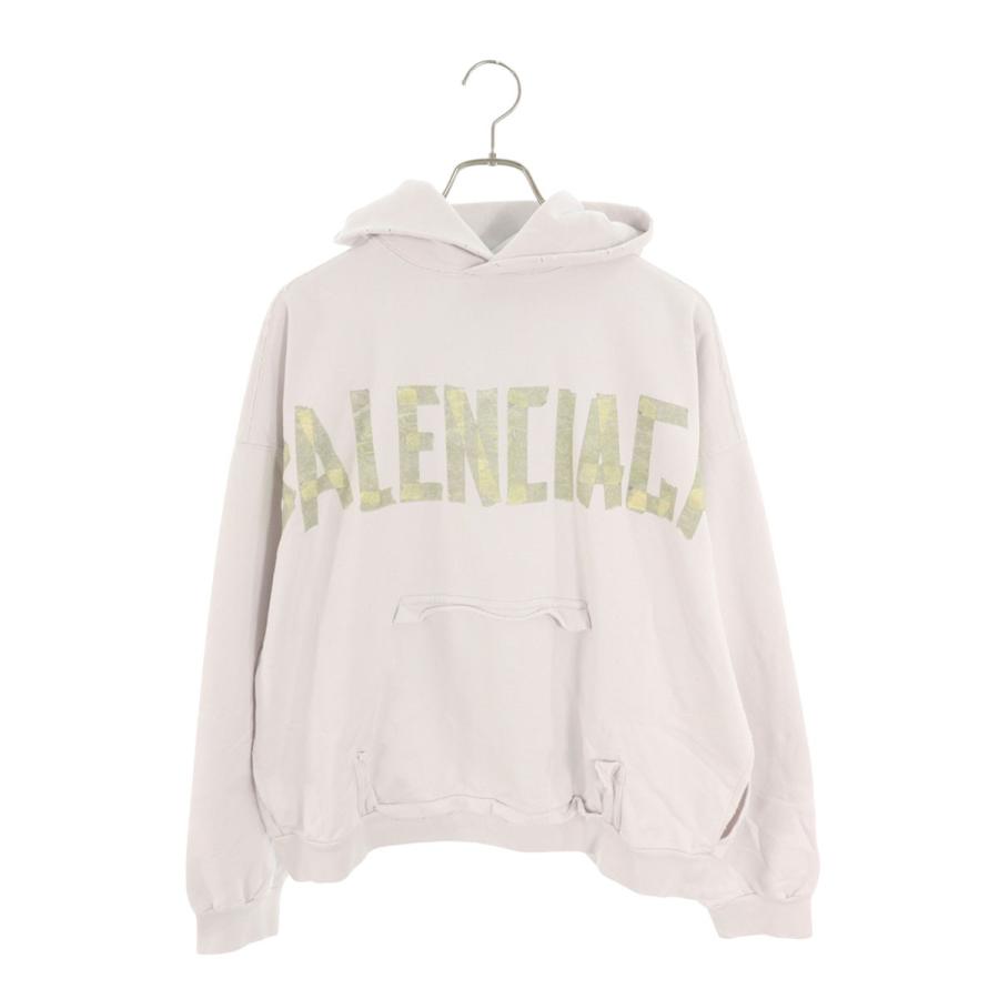 BALENCIAGA（バレンシアガ） パーカー サイズ:XS 744441 TOVB1 TAPE