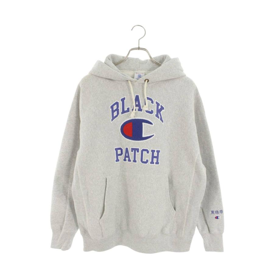 BlackEyePatch（ブラックアイパッチ） チャンピオン サイズ:L C8-W132 BlackEyePatch×champion パーカー