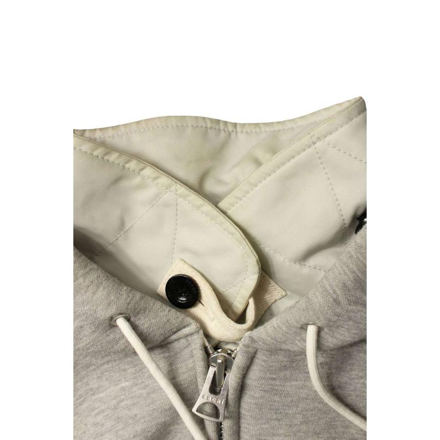 sacai（サカイ） サイズ:2 21-02638M Sponge Sweat Hoodieパーカー