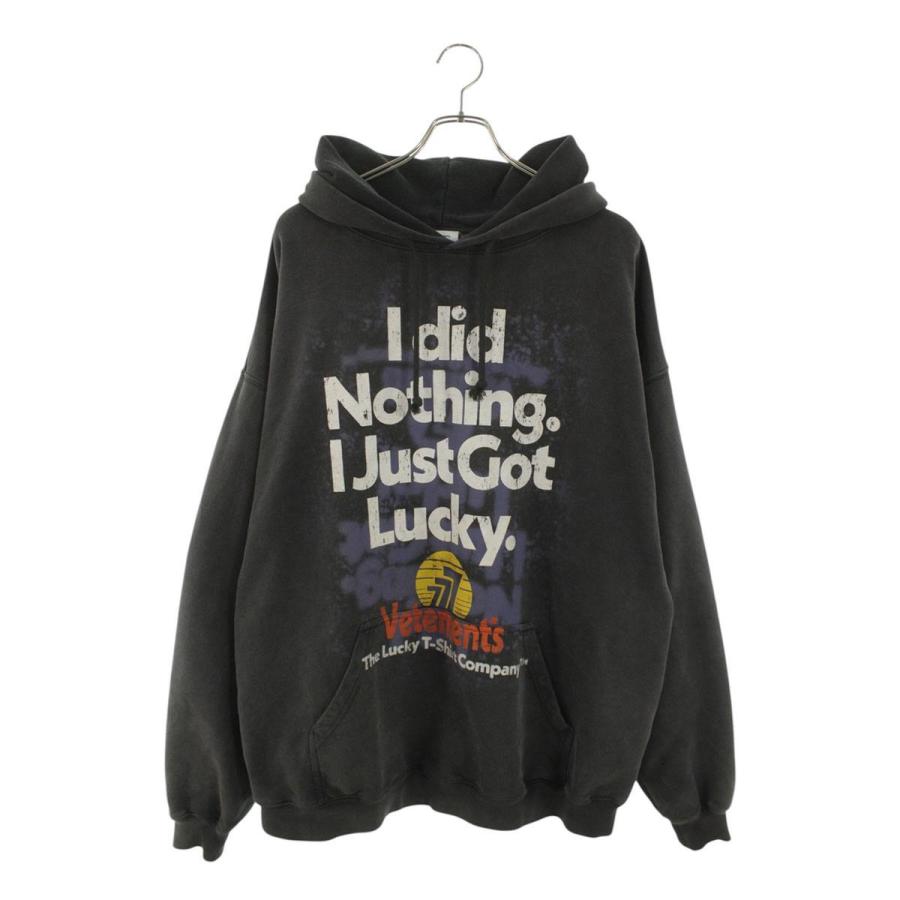 VETEMENTS（ヴェトモン） 22AW UA53HD445B I Got Lucky Hoodie アイ 
