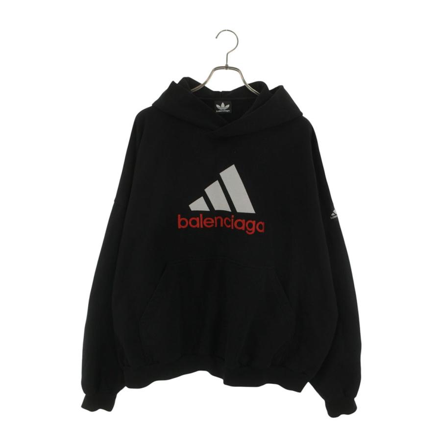 BALENCIAGA（バレンシアガ） パーカー アディダス サイズ:L 724568