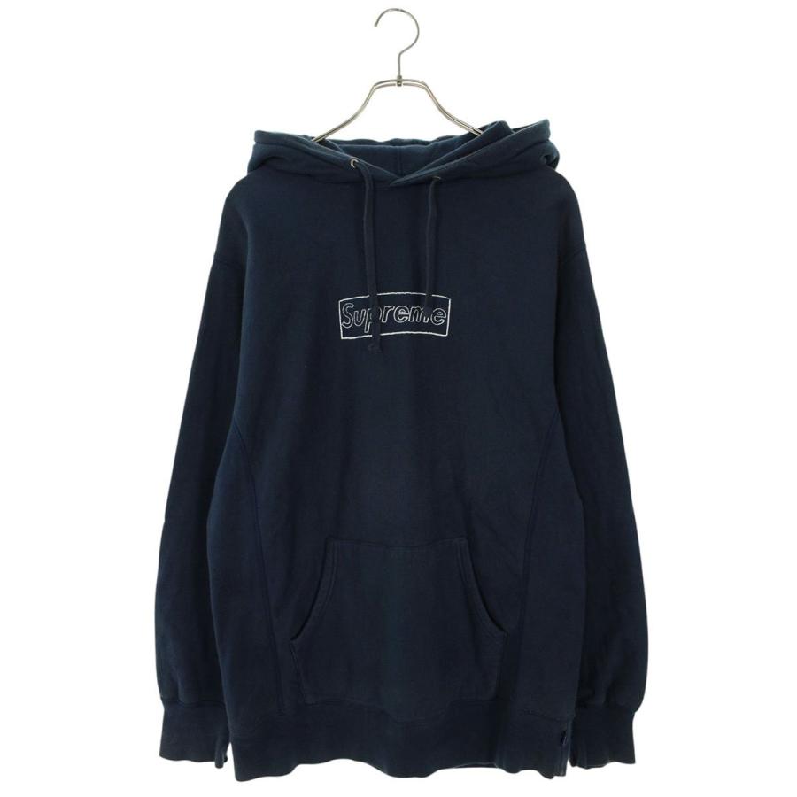 Supreme（シュプリーム） パーカー サイズ:L 21SS KAWS Chalk Logo
