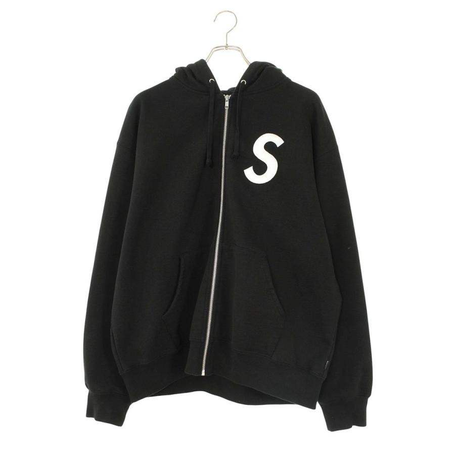 Supreme（シュプリーム） パーカー サイズ:L S Logo Zip Up Hooded
