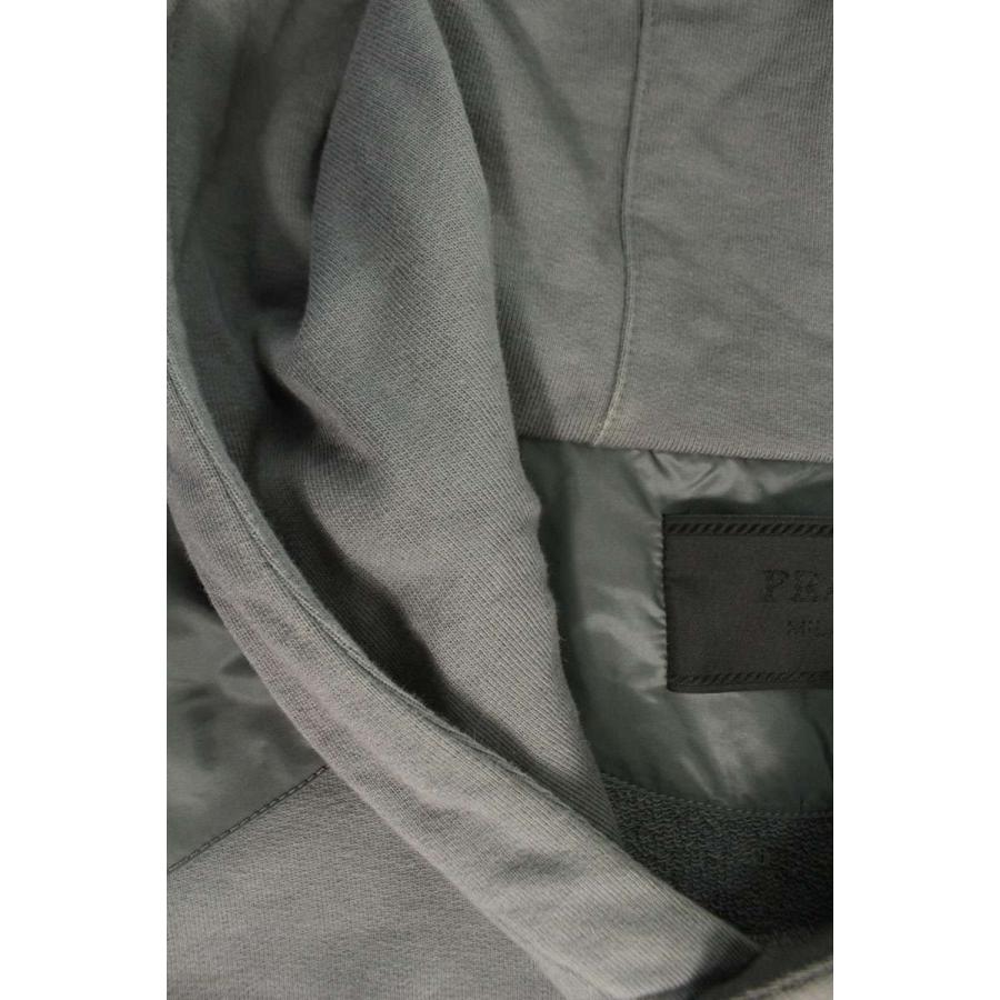 PRADA（プラダ） サイズ:XL UJL20A ラバーロゴプリントナイロン切替