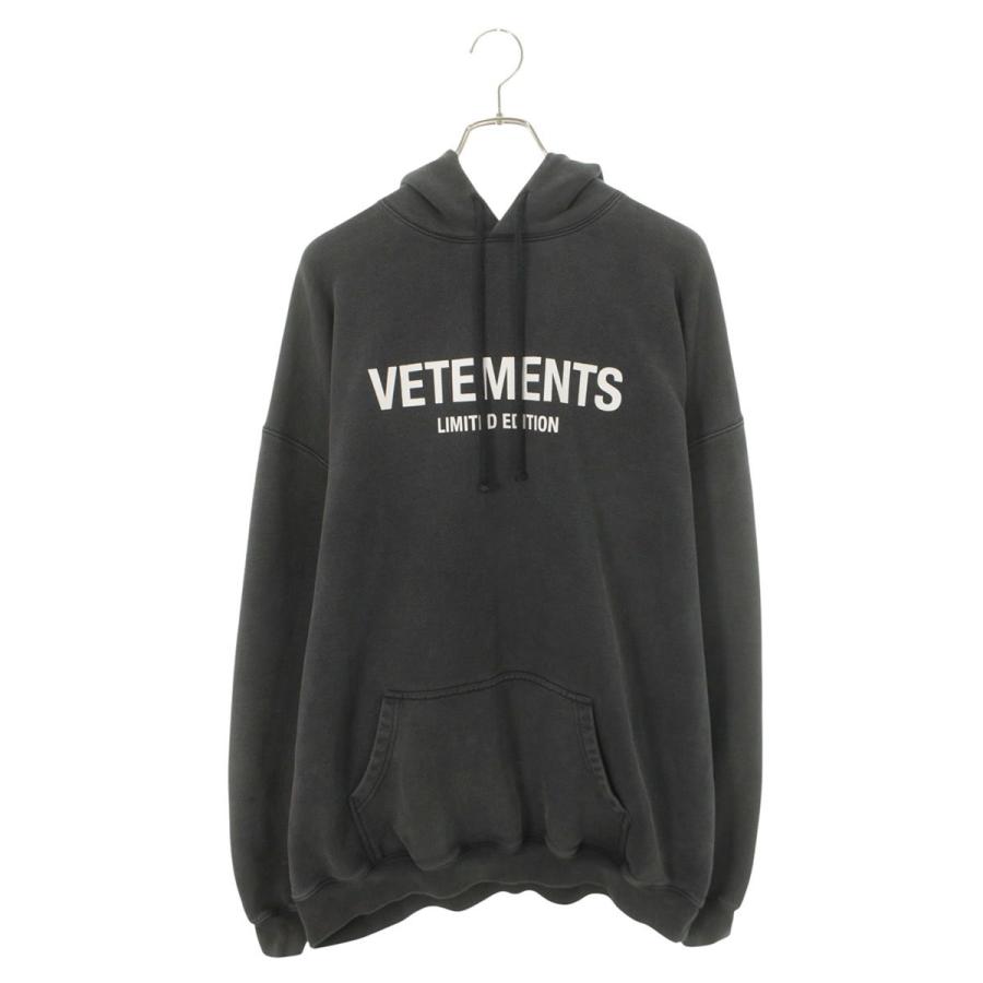 VETEMENTS（ヴェトモン） サイズ:S UE63HD720X ロゴプリントプル 