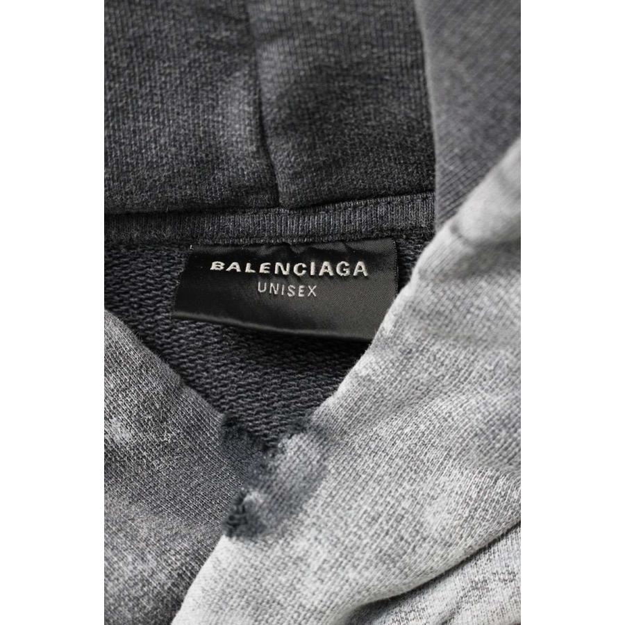 BALENCIAGA（バレンシアガ） サイズ:M 767877 TRVI9 ロゴ刺繍ペイント 