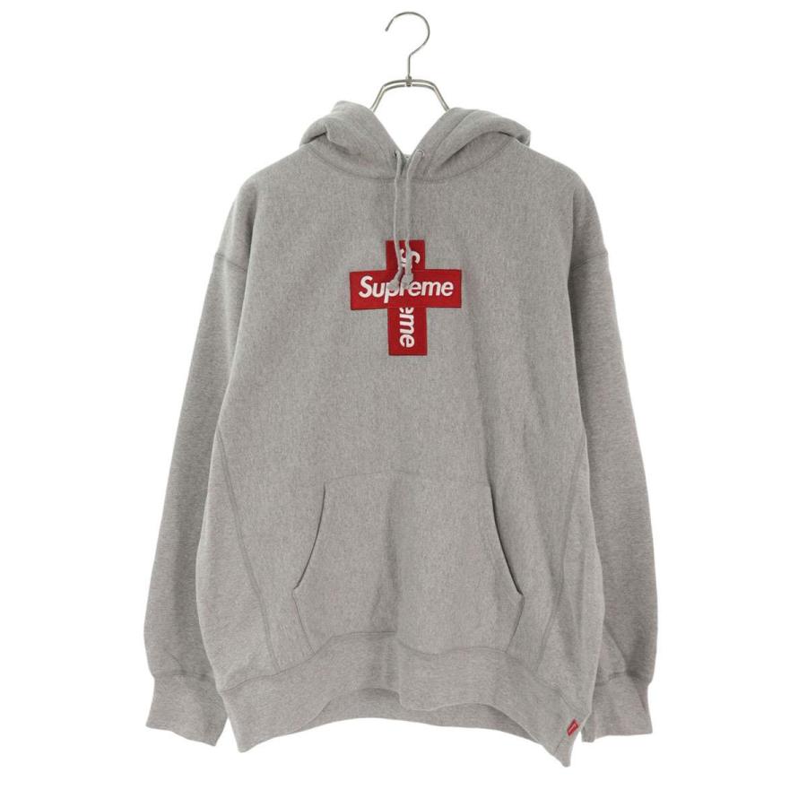 Supreme（シュプリーム） パーカー サイズ:L 20AW Cross Box Logo
