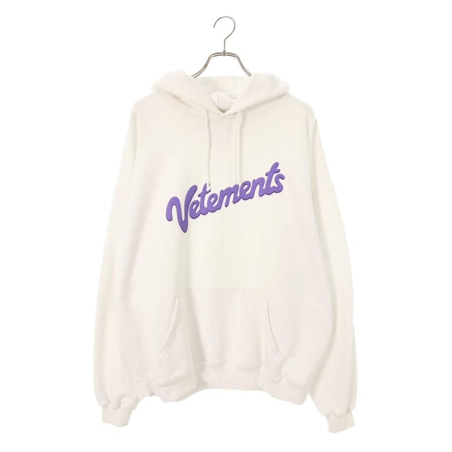 ヴェトモン  UA53HD320W ロゴプリントパーカー メンズ M VETEMENTS（ヴェトモン） サイズ:M UA53HD320W ロゴプリントプル