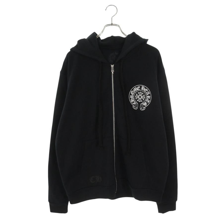 クロムハーツ クラシック 梵字ホースシュープリント ジップアップパーカート CHROME HEARTS（クロムハーツ） サイズ:M SWTSHRT HD ZIP LTD 東京限定
