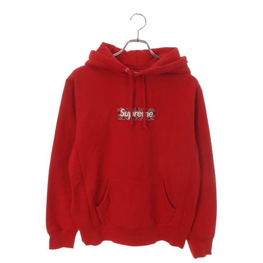 Supreme 19AW Box Logo バンダナ　パーカー　S Supreme（シュプリーム） サイズ:S 19AW Bandana Box Logo Hooded