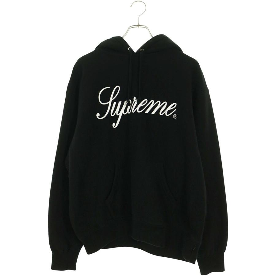 シュプリーム  23AW  Raised Script Hooded Sweatshirt レイズドスクリプトロゴパーカー メンズ M Supreme（シュプリーム） サイズ:M 23AW Raised Script Hooded