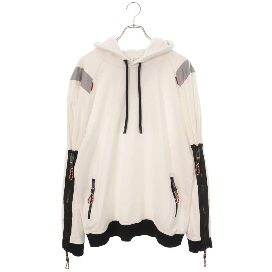 あ*ん様 美品✨BurberryサイズL ジップパーカー BURBERRY（バーバリー） サイズ:L 20AW 4563784 ジップデザインプル