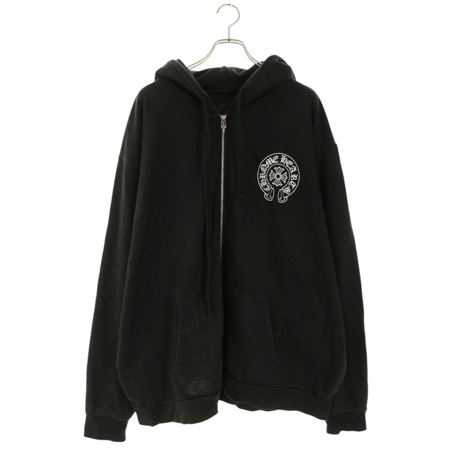 クロムハーツ  SWTSHRT HD ZIP 大阪限定バックホースシュープリントジップアップパーカー メンズ XXL CHROME HEARTS（クロムハーツ） サイズ:XXL SWTSHRT HD ZIP 大阪限定