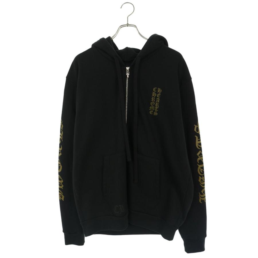 CHROME HEARTS（クロムハーツ） サイズ:M SWTSHRT HD ZIP 袖ロゴ