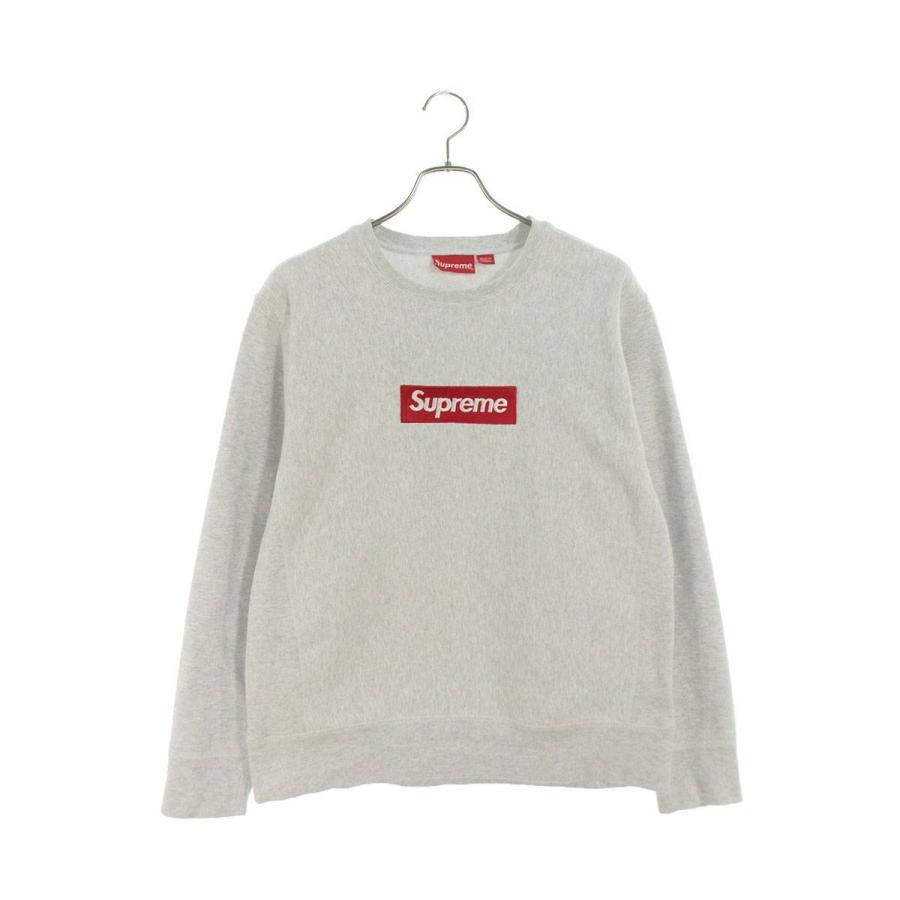 シュプリーム SUPREME 18AW メンズファッション Box SUPREME Logo Crewneck サイズ S ボックスロゴクルー