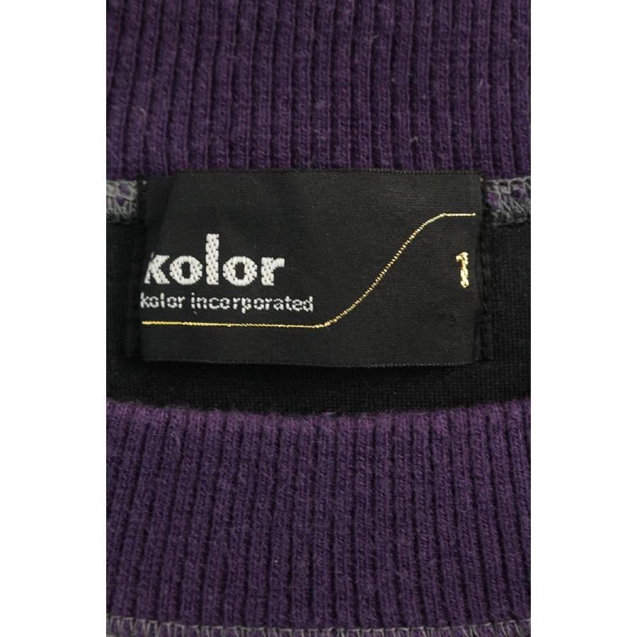 カラー KOLOR 21AW 21WCM-T12202S サイズ:1 フロント刺繍ロゴ 