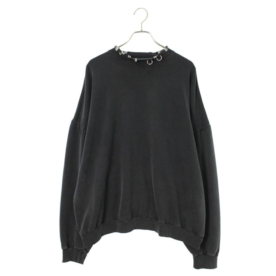 バレンシアガ スウェット 23AW サイズ:2 ピアスクルーネック 