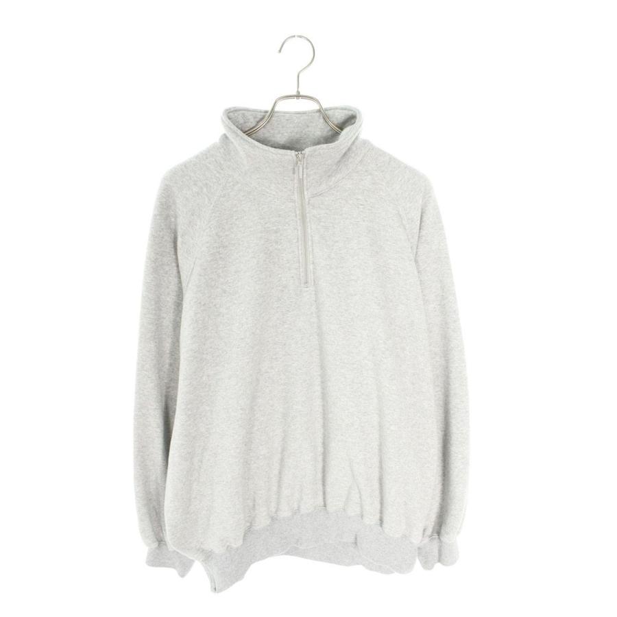 is-ness イズネス 23AW 1005AWCS01 RELAX PULLOVER HALF ZIP SWEAT 